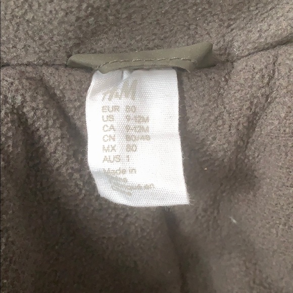 Dark Green H&M winter snow suit for baby - Picture 3 of 5